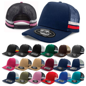 Striped Trucker Caps
